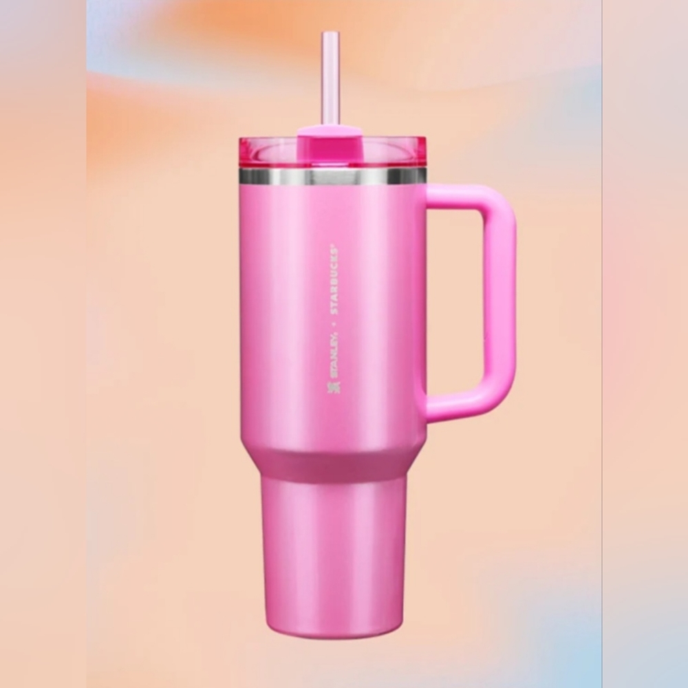 Starbucks X Stanley 40oz Winter pink